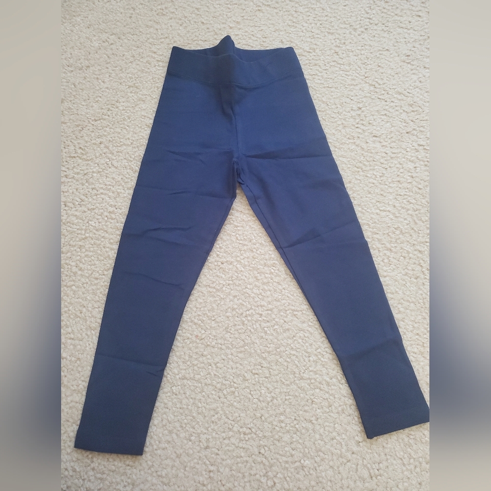 Boden Classic Blue Kids Leggings 4-5